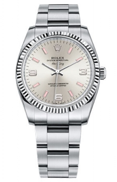 Rolex Air King Mens watch, model number - 114234 Silver Dial, discount price of £3,690.00 from The Watch Source