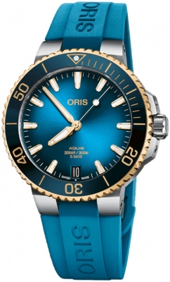Buy this new Oris Aquis Date 41.5mm 01 400 7769 6355-07 4 22 75FC mens watch for the discount price of £2,975.00. UK Retailer.