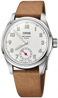 Buy this new Oris Big Crown Pointer Date 40mm 01 401 7781 4081-Set mens watch for the discount price of £2,592.50. UK Retailer.