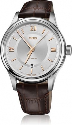 Buy this new Oris Classic Date 42mm 01 733 7719 4071-07 5 20 32 mens watch for the discount price of £810.00. UK Retailer.