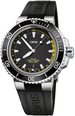 Oris Aquis Depth Gauge 45.8mm 01 733 7755 4154-Set RS watch