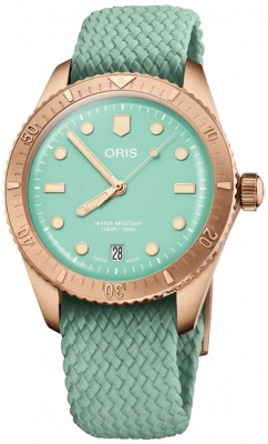 Buy this new Oris Divers Sixty Five 38mm 01 733 7771 3157-07 3 19 03BRS midsize watch for the discount price of £1,870.00. UK Retailer.