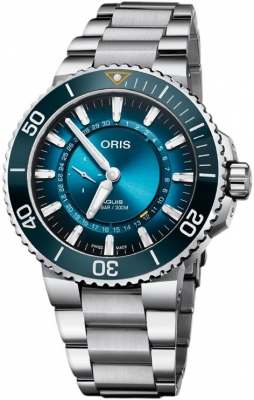 Buy this new Oris Great Barrier Reef 01 743 7734 4185-Set mens watch for the discount price of £1,852.50. UK Retailer.