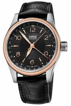 Buy this new Oris Big Crown Pointer Date 40mm 01 754 7679 4334-07 5 20 76FC mens watch for the discount price of £852.00. UK Retailer.