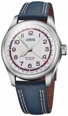 Buy this new Oris Big Crown Pointer Date 40mm 01 754 7785 4081-Set mens watch for the discount price of £1,701.00. UK Retailer.