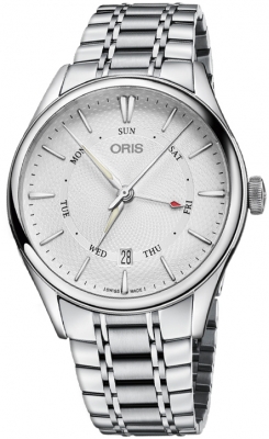 Buy this new Oris Artelier Pointer Day Date 01 755 7742 4051-07 8 21 88 mens watch for the discount price of £1,615.00. UK Retailer.