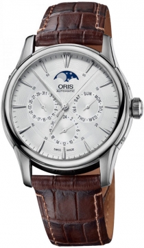 Buy this new Oris Artelier Complication 01 781 7703 4051-07 1 21 73FC mens watch for the discount price of £1,189.00. UK Retailer.