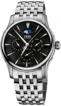 Buy this new Oris Artelier Complication 01 781 7703 4054-07 8 21 77 mens watch for the discount price of £1,221.00. UK Retailer.