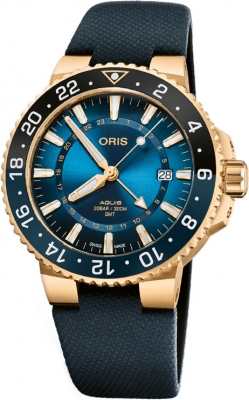 Oris Aquis GMT Date 43.5mm 01 798 7754 6185-Set watch