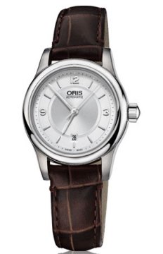 Buy this new Oris Classic Date 28.5mm 01 561 7650 4031-07 5 14 10 ladies watch for the discount price of £620.00. UK Retailer.