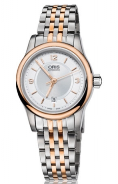 Buy this new Oris Classic Date 0156176504331-0781463 ladies watch for the discount price of £671.00. UK Retailer.