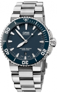 Buy this new Oris Aquis Date 43mm 01 733 7653 4155-07 8 26 01PEB mens watch for the discount price of £1,107.00. UK Retailer.