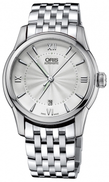 Buy this new Oris Artelier Date 40mm 01 733 7670 4071-07 8 21 77 mens watch for the discount price of £902.00. UK Retailer.