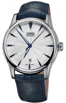 Buy this new Oris Artelier Date 40mm 01 733 7670 4031-07 5 21 75FC mens watch for the discount price of £795.00. UK Retailer.