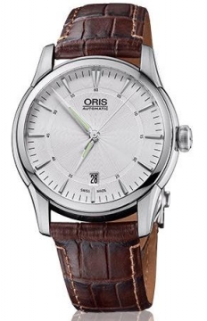 Buy this new Oris Artelier Date 40mm 01 733 7670 4051-07 5 21 70FC mens watch for the discount price of £795.00. UK Retailer.