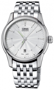 Buy this new Oris Artelier Date 40mm 01 733 7670 4051-07 8 21 77 mens watch for the discount price of £902.00. UK Retailer.