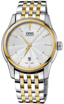 Buy this new Oris Artelier Date 40mm 01 733 7670 4351-07 8 21 78 mens watch for the discount price of £902.00. UK Retailer.