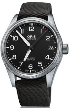 Buy this new Oris Big Crown ProPilot Date 41mm 01 751 7697 4164-07 5 20 15FC mens watch for the discount price of £977.00. UK Retailer.