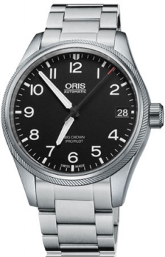 Buy this new Oris Big Crown ProPilot Date 41mm 01 751 7697 4164-07 8 20 19 mens watch for the discount price of £1,096.00. UK Retailer.