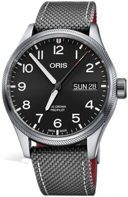 Buy this new Oris Big Crown ProPilot Day Date 45mm 01 752 7698 4194-Set TS mens watch for the discount price of £1,232.00. UK Retailer.