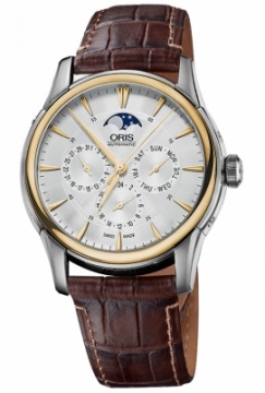 Buy this new Oris Artelier Complication 01 781 7703 4351-07 5 21 70FC mens watch for the discount price of £1,672.80. UK Retailer.