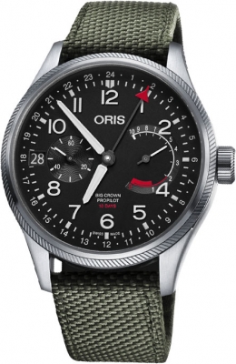 Buy this new Oris Big Crown ProPilot Calibre 114 01 114 7746 4164-Set 5 22 14FC mens watch for the discount price of £4,335.00. UK Retailer.