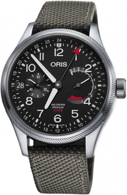 Buy this new Oris Big Crown ProPilot Calibre 114 01 114 7746 4164-Set 5 22 17FC mens watch for the discount price of £4,335.00. UK Retailer.