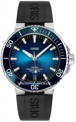 Buy this new Oris Aquis Date 43.5mm 01 400 7763 4135-07 4 24 74EB mens watch for the discount price of £2,465.00. UK Retailer.