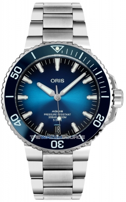 Buy this new Oris Aquis Date 43.5mm 01 400 7763 4135-07 8 24 09PEB mens watch for the discount price of £2,507.00. UK Retailer.