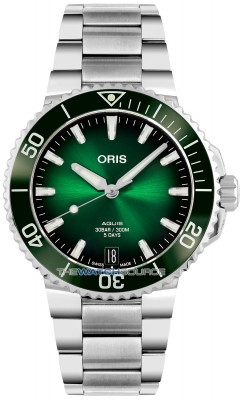 Buy this new Oris Aquis Date 41.5mm 01 400 7769 4157-07 8 22 09PEB mens watch for the discount price of £2,507.00. UK Retailer.