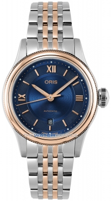 Buy this new Oris Classic Date 28.5mm 01 561 7718 4375-07 8 14 12 ladies watch for the discount price of £935.00. UK Retailer.