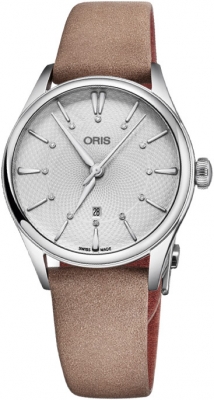 Buy this new Oris Artelier Date 33mm 01 561 7724 4051-07 5 17 33FC ladies watch for the discount price of £1,657.00. UK Retailer.