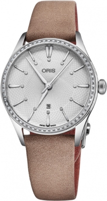 Buy this new Oris Artelier Date 33mm 01 561 7724 4951-07 5 17 33FC ladies watch for the discount price of £2,006.00. UK Retailer.