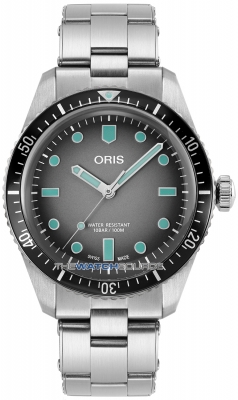 Buy this new Oris Divers Sixty-Five 40mm 01 733 7707 4053-07 8 20 18 mens watch for the discount price of £1,785.00. UK Retailer.