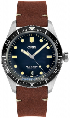 Buy this new Oris Divers Sixty-Five 40mm 01 733 7707 4055-07 5 20 45 mens watch for the discount price of £1,695.00. UK Retailer.