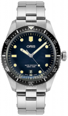 Buy this new Oris Divers Sixty-Five 40mm 01 733 7707 4055-07 8 20 18 mens watch for the discount price of £1,785.00. UK Retailer.