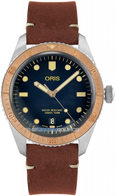 Buy this new Oris Divers Sixty-Five 40mm 01 733 7707 4355-07 5 20 45 mens watch for the discount price of £1,785.00. UK Retailer.