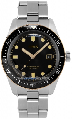 Buy this new Oris Divers Sixty-Five 42mm 01 733 7720 4354-07 8 21 18 mens watch for the discount price of £1,865.00. UK Retailer.