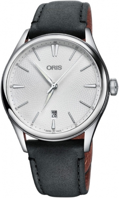Buy this new Oris Artelier Date 40mm 01 733 7721 4051-07 5 21 34FC mens watch for the discount price of £1,572.00. UK Retailer.