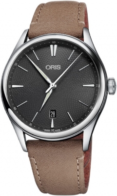 Buy this new Oris Artelier Date 40mm 01 733 7721 4053-07 5 21 32FC mens watch for the discount price of £1,020.00. UK Retailer.