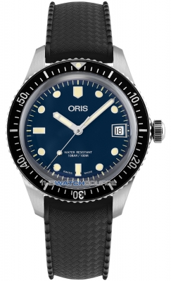 Buy this new Oris Divers Sixty Five 36mm 01 733 7747 4055-07 4 17 18 midsize watch for the discount price of £1,508.00. UK Retailer.