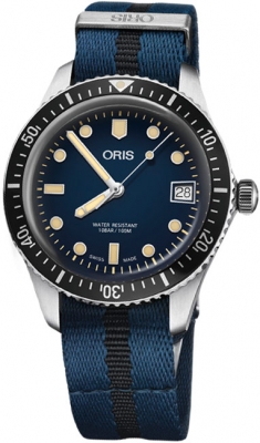 Buy this new Oris Divers Sixty Five 36mm 01 733 7747 4055-07 5 17 28 midsize watch for the discount price of £1,593.00. UK Retailer.