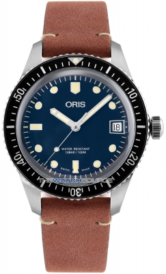 Buy this new Oris Divers Sixty Five 36mm 01 733 7747 4055-07 5 17 45 midsize watch for the discount price of £1,593.00. UK Retailer.