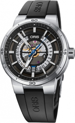 Buy this new Oris TT1 Engine Date 01 733 7752 4124-07 4 24 06FC mens watch for the discount price of £1,170.00. UK Retailer.