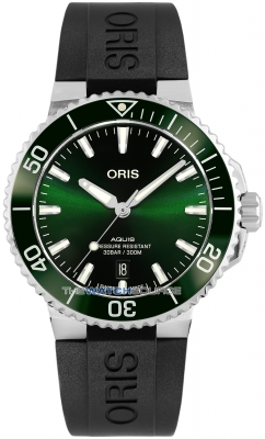 Buy this new Oris Aquis Date 41.5mm 01 733 7766 4157-07 4 22 64FC mens watch for the discount price of £1,487.00. UK Retailer.