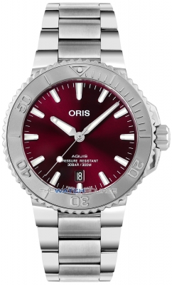 Buy this new Oris Aquis Date 41.5mm 01 733 7766 4158-07 8 22 05PEB mens watch for the discount price of £1,615.00. UK Retailer.