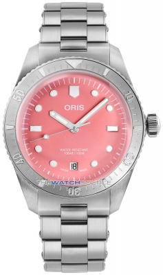 Buy this new Oris Divers Sixty Five 38mm 01 733 7771 4058-07 8 19 18 midsize watch for the discount price of £1,785.00. UK Retailer.