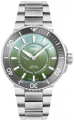 Buy this new Oris Aquis Date 43.5mm 01 743 7734 4197-Set mens watch for the discount price of £2,295.00. UK Retailer.