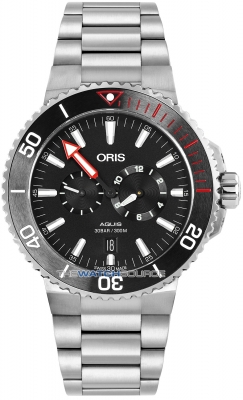 Buy this new Oris Aquis Regulateur Der Meistertaucher 01 749 7734 7154-Set mens watch for the discount price of £2,167.00. UK Retailer.