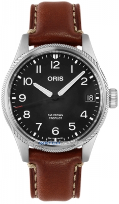 Buy this new Oris Big Crown ProPilot Date 41mm 01 751 7761 4164-07 6 20 07LC mens watch for the discount price of £1,360.00. UK Retailer.